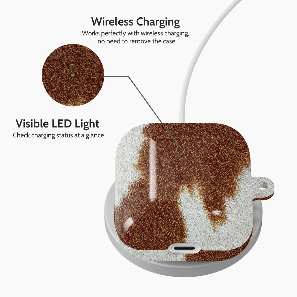 Mocha Moo - AirPods 1 & 2 Case