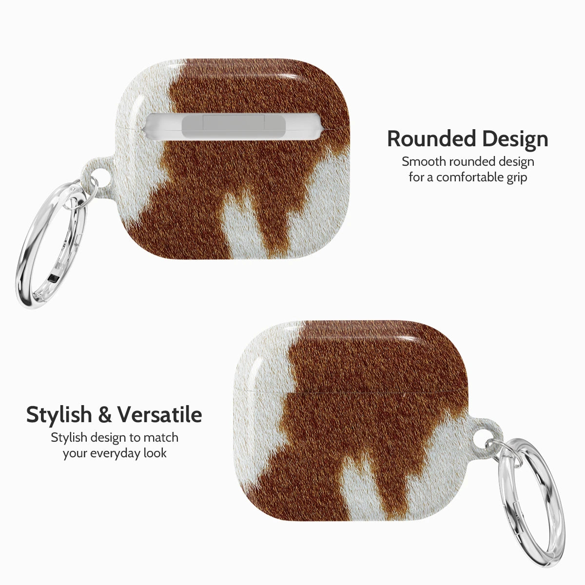 Mocha Moo - AirPods 3 Case