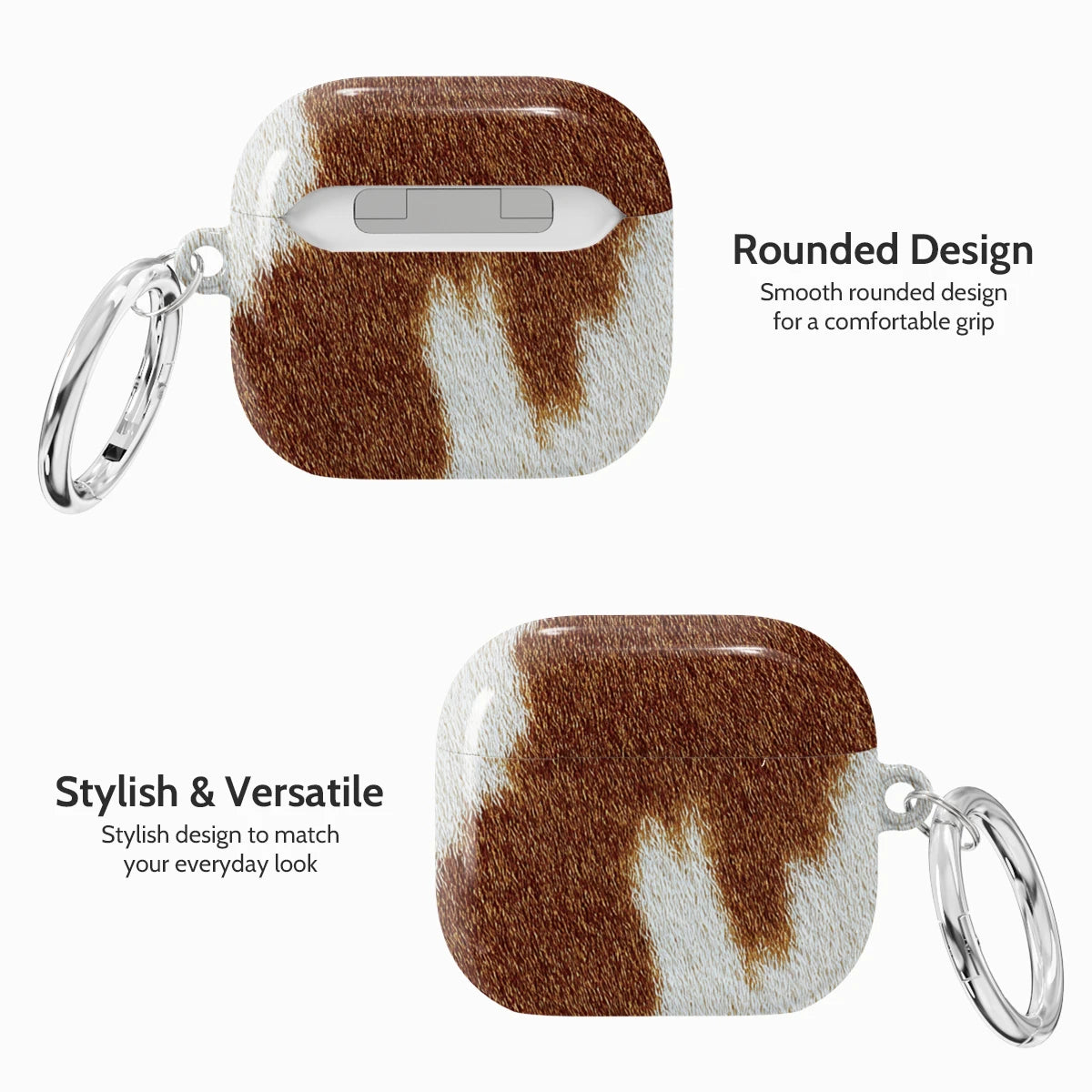 Mocha Moo - AirPods 4 Case