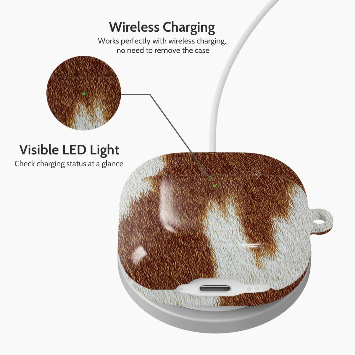 Mocha Moo - AirPods 4 Case