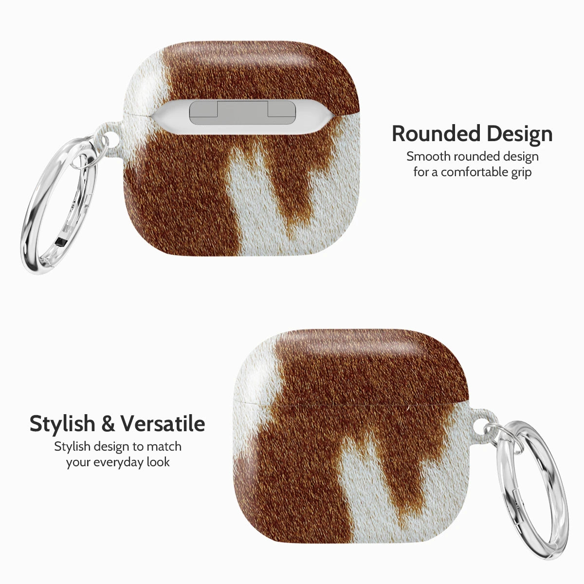 Mocha Moo - AirPods 4 Case