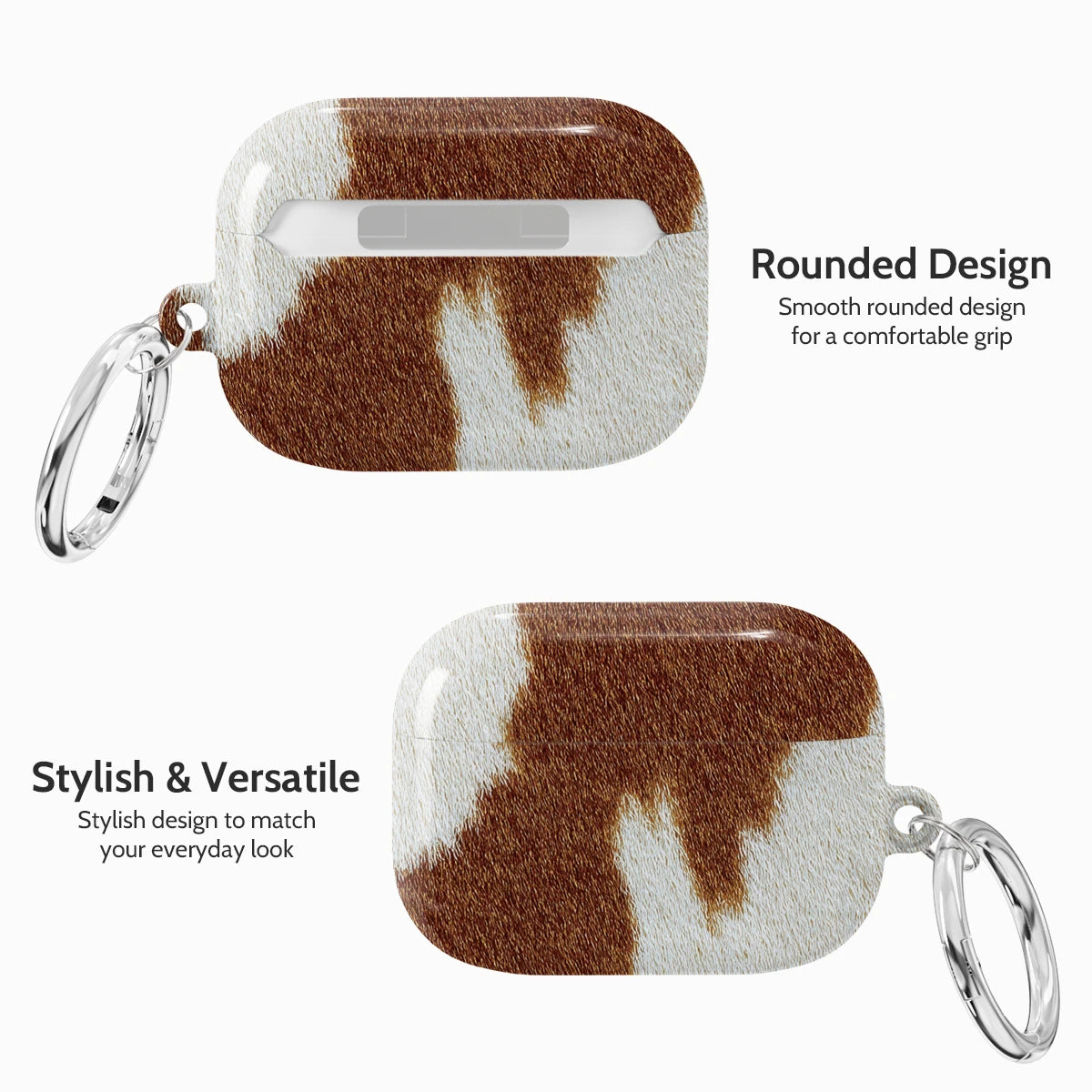 Mocha Moo - AirPods Pro 1 Case
