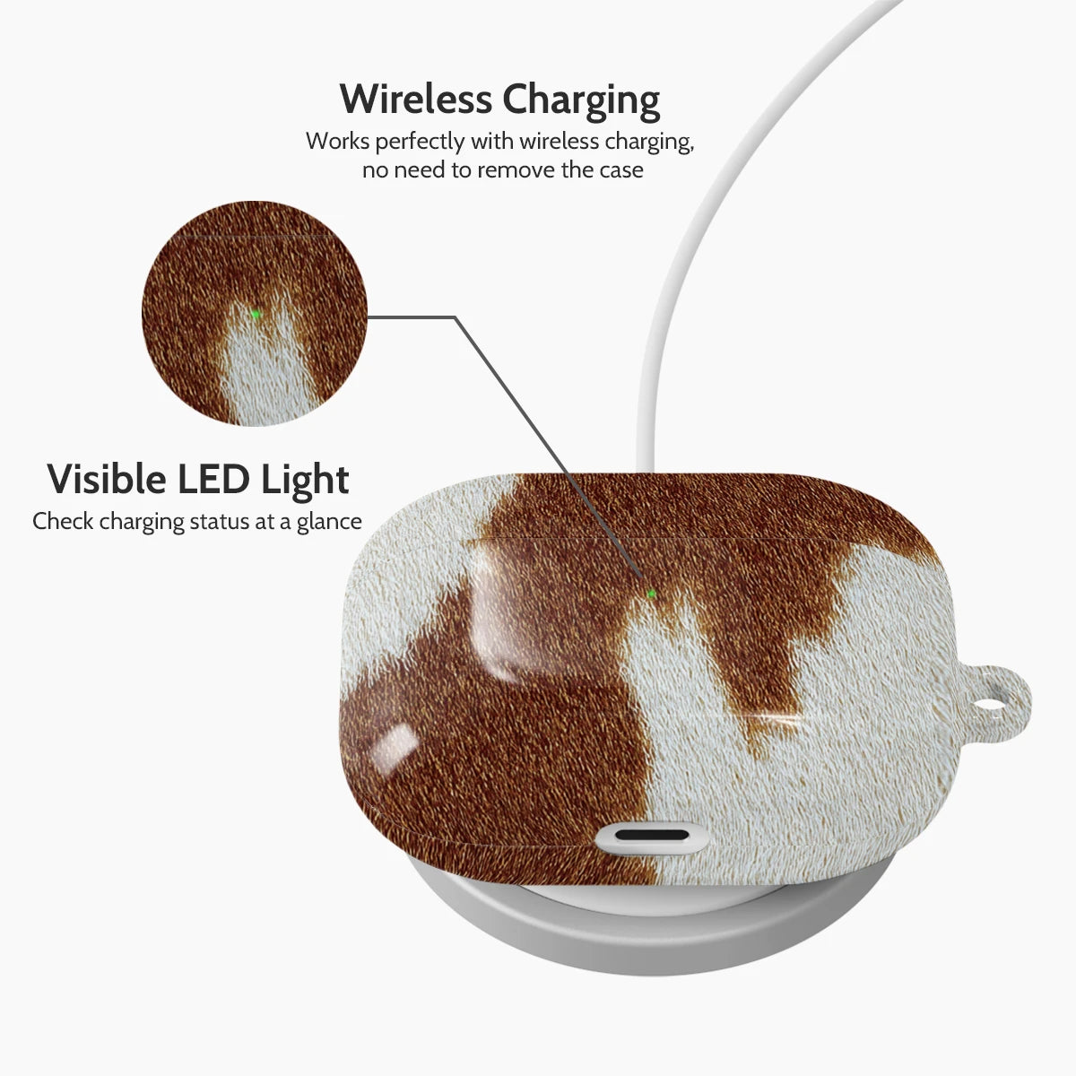 Mocha Moo - AirPods Pro 1 Case
