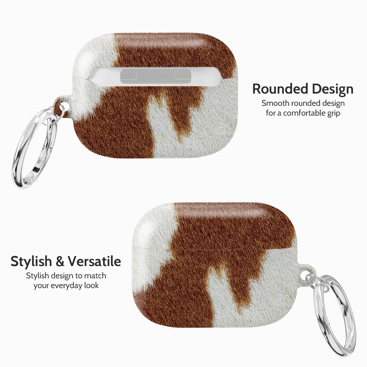 Mocha Moo - AirPods Pro 1 Case