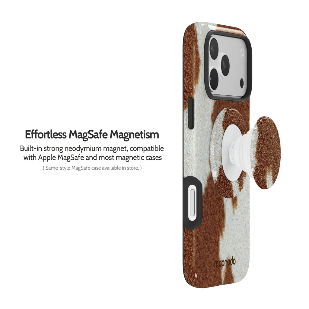 Mocha Moo - MagSafe Grip