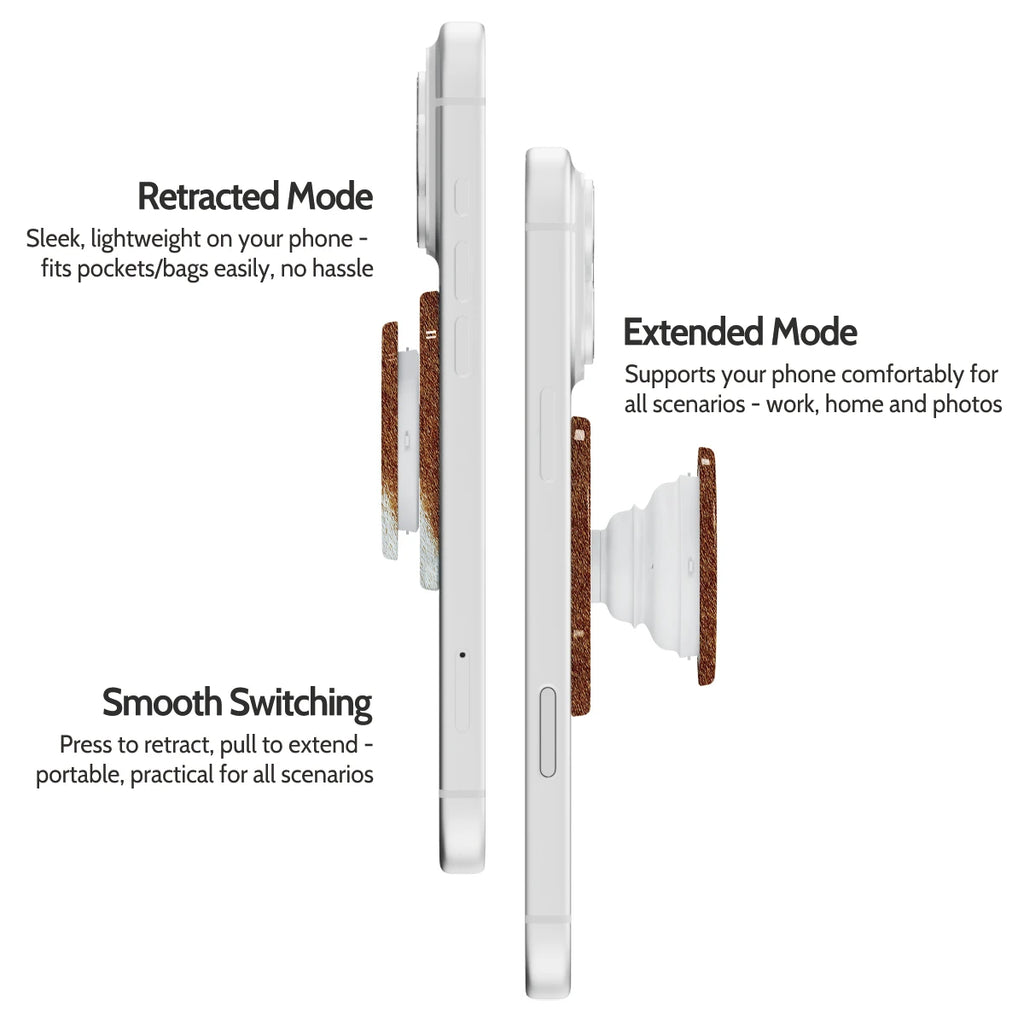 Mocha Moo - MagSafe Grip