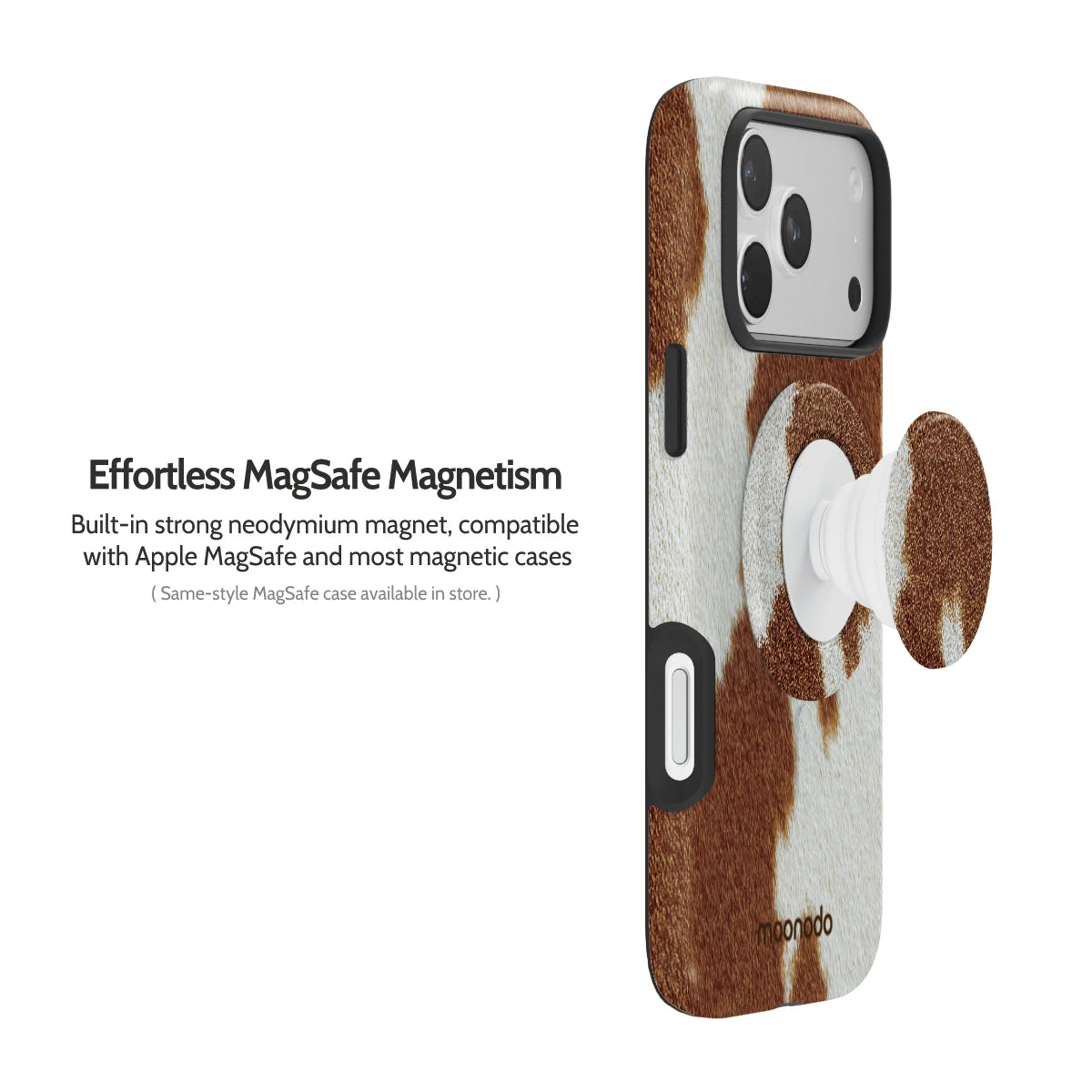 Mocha Moo - MagSafe Grip