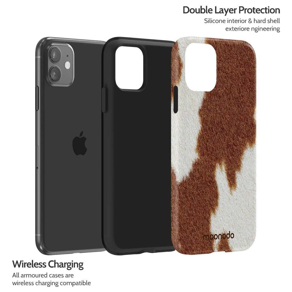Mocha Moo - iPhone 11 Case