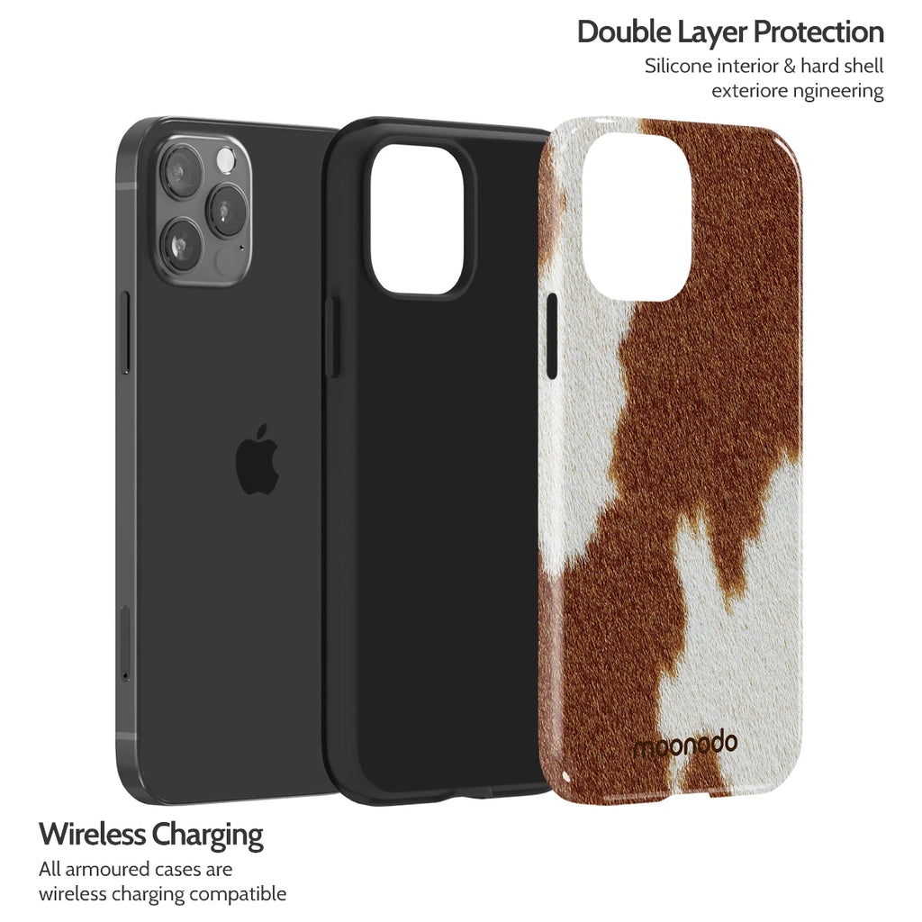 Mocha Moo - iPhone 12 Pro Case