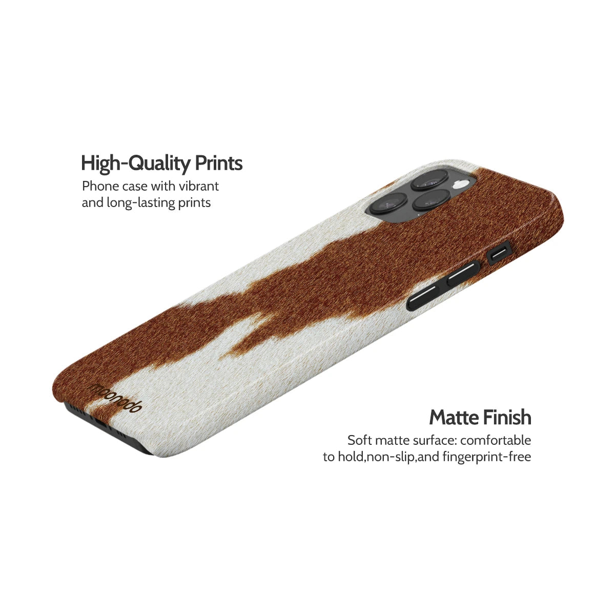 Mocha Moo - iPhone 12 Pro Case