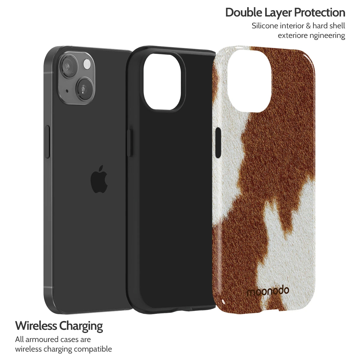 Mocha Moo - iPhone 13 Case
