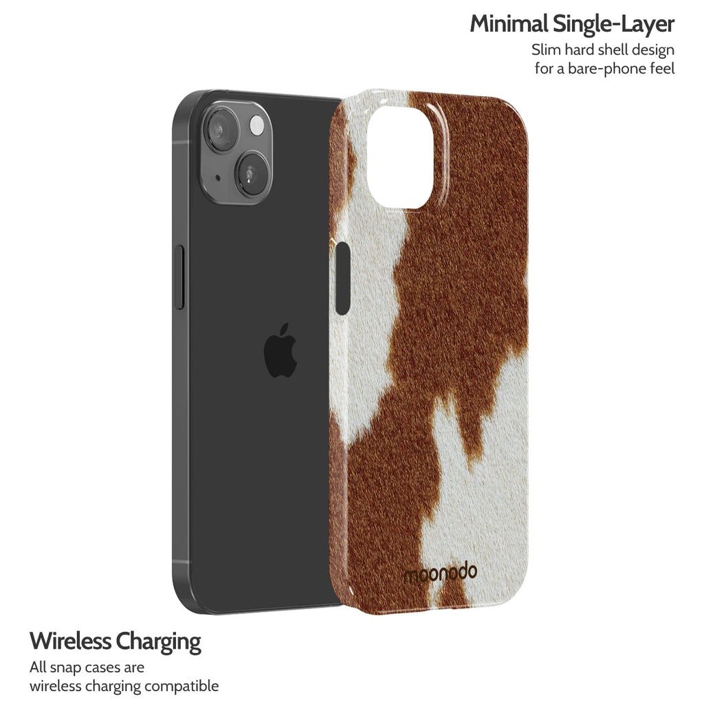 Mocha Moo - iPhone 13 Case