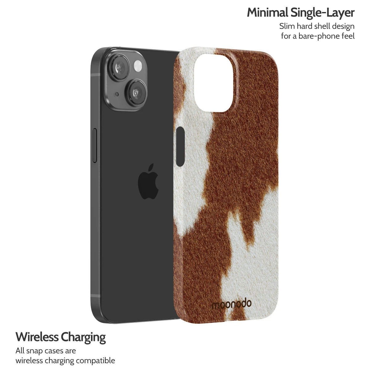 Mocha Moo - iPhone 14 Case
