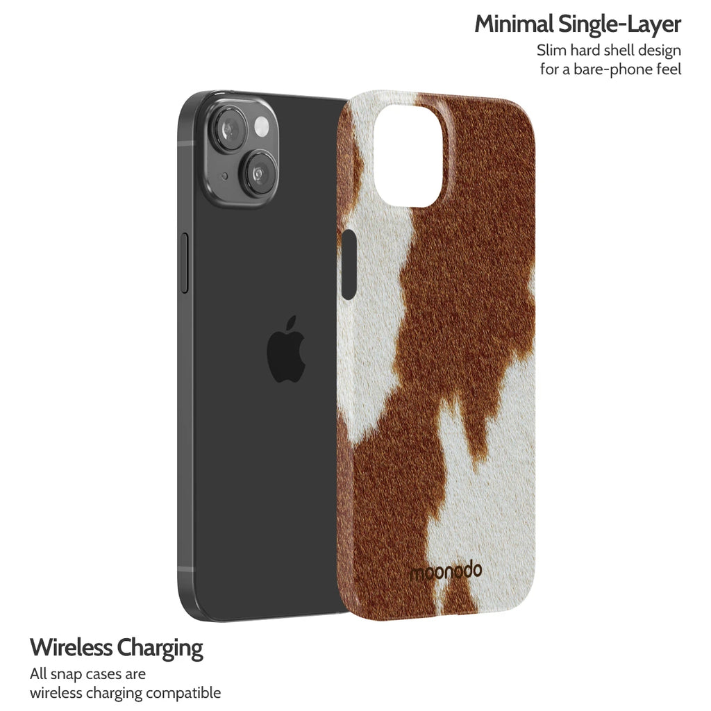 Mocha Moo - iPhone 14 Plus Case