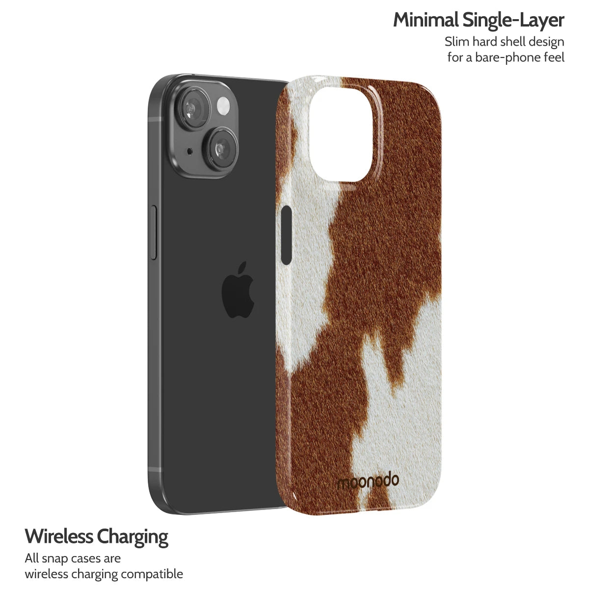 Mocha Moo - iPhone 15 Case