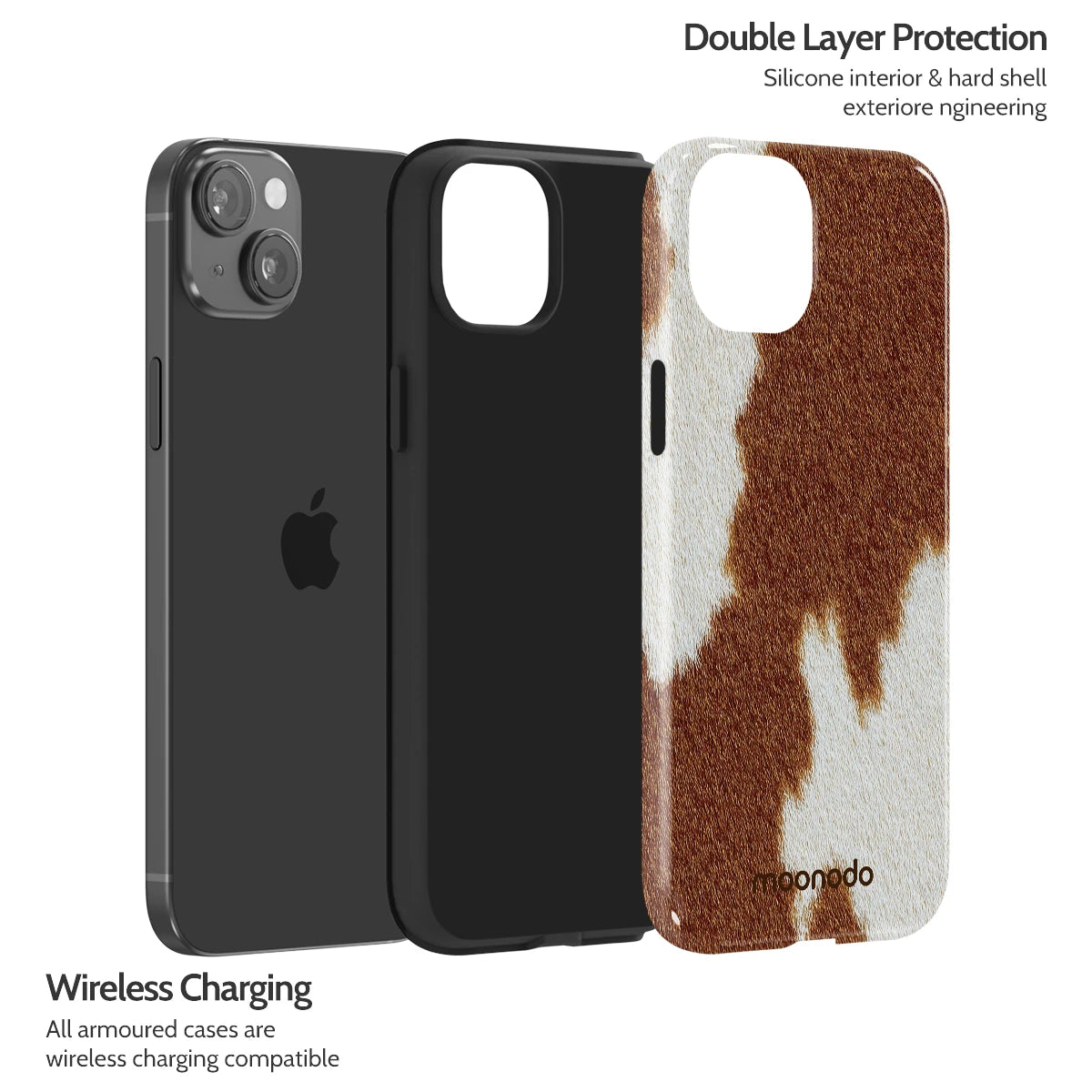 Mocha Moo - iPhone 15 Plus Case