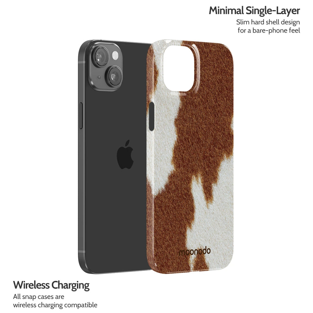 Mocha Moo - iPhone 15 Plus Case