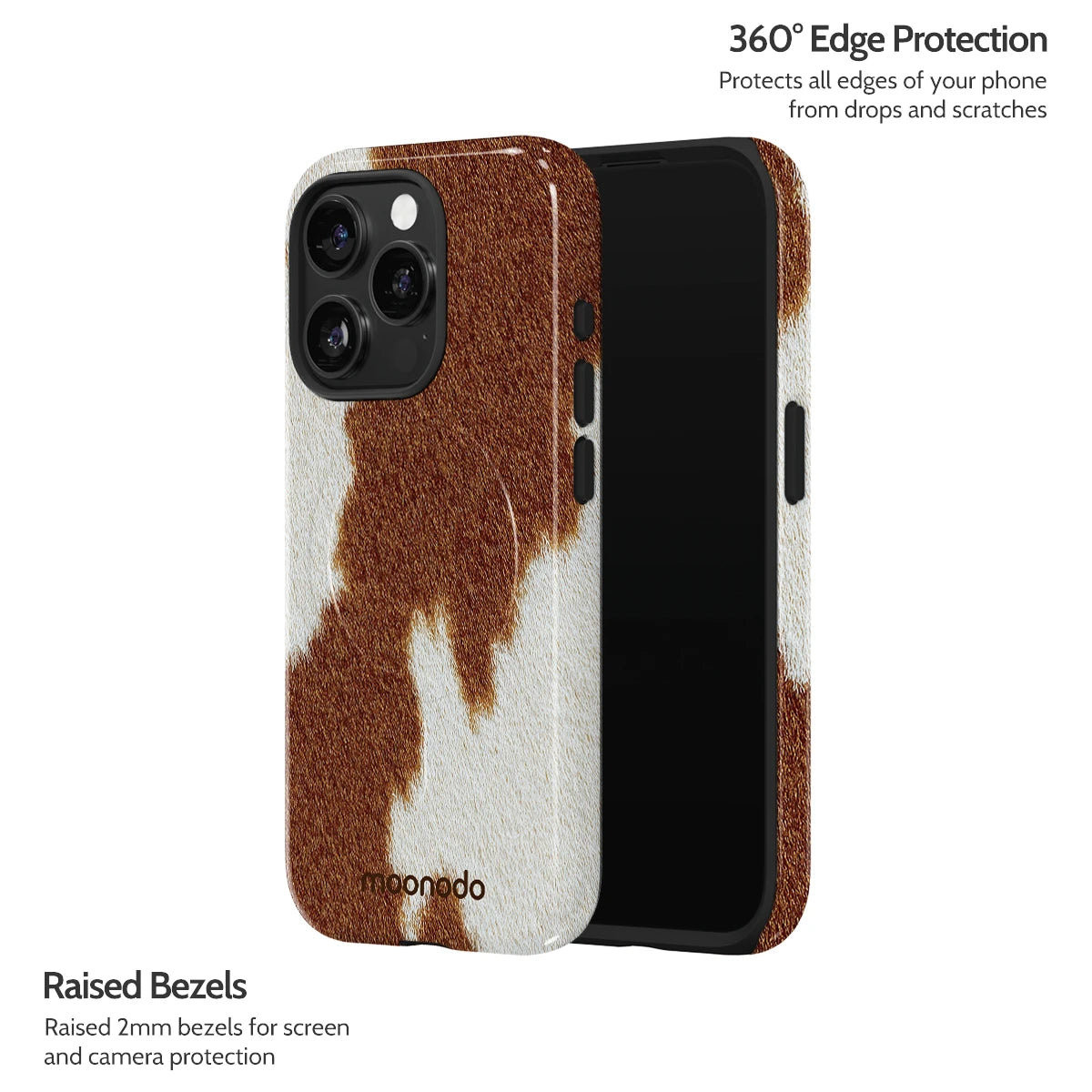 Mocha Moo - iPhone 15 Pro Case