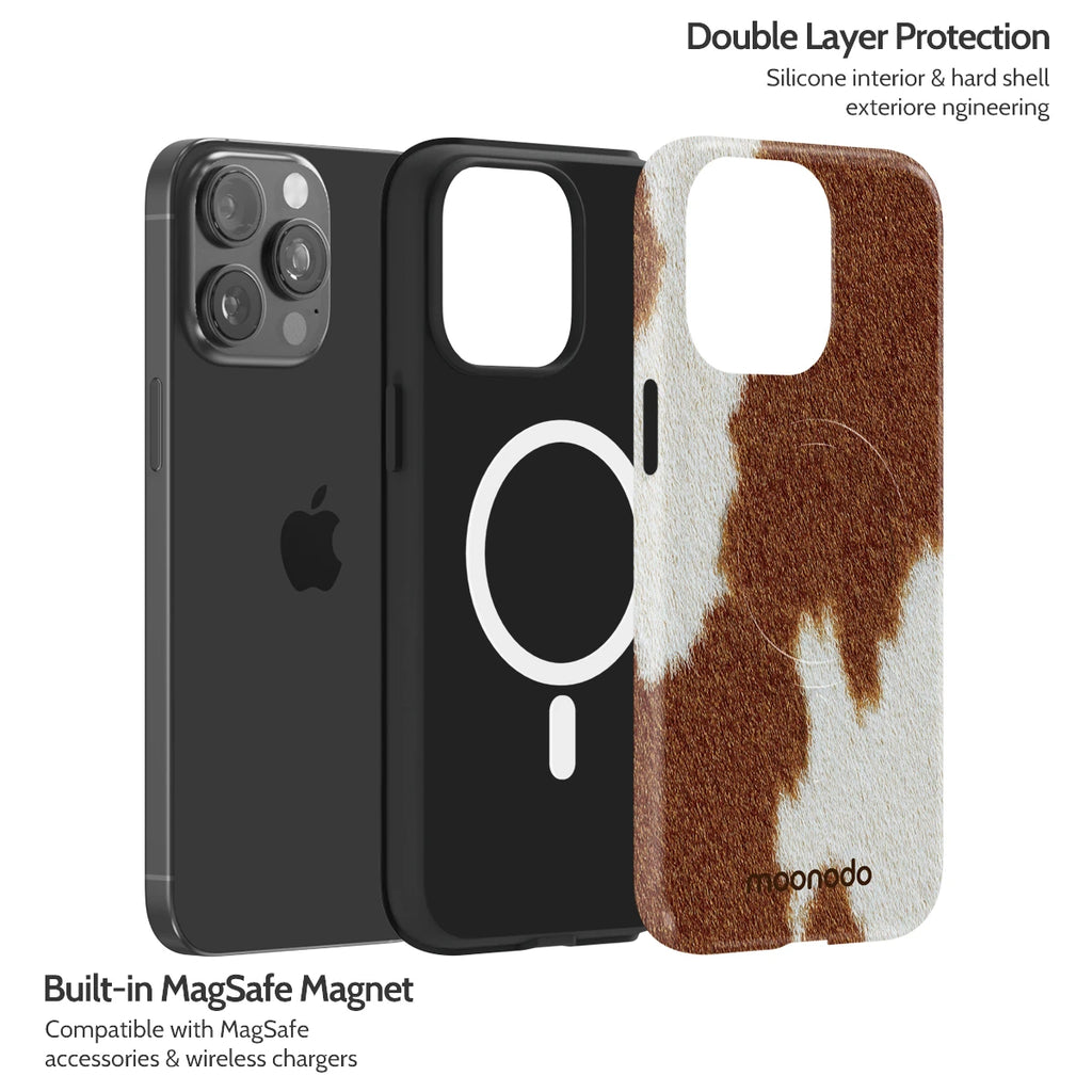 Mocha Moo - iPhone 15 Pro Max Case