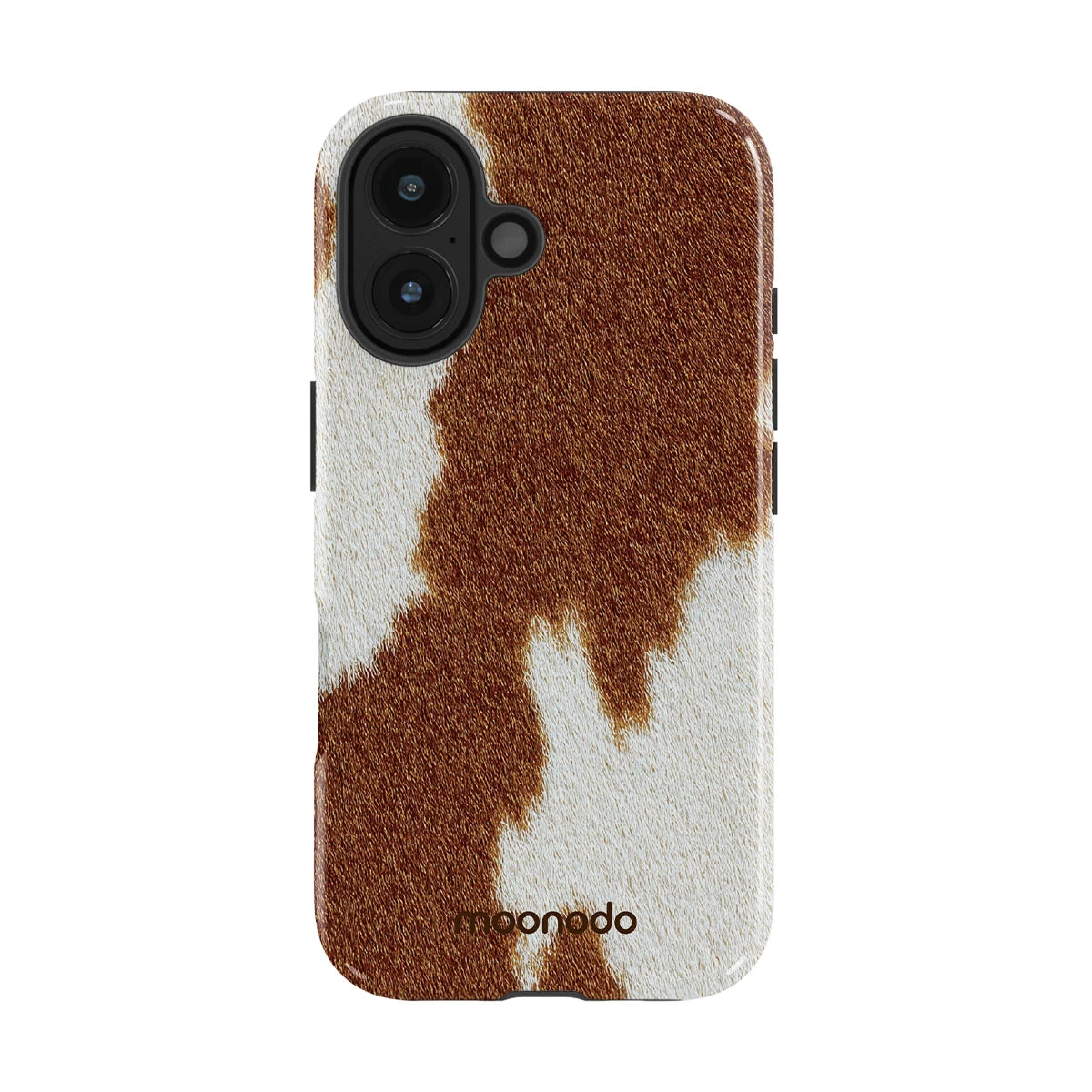 Mocha Moo - iPhone 16 Case