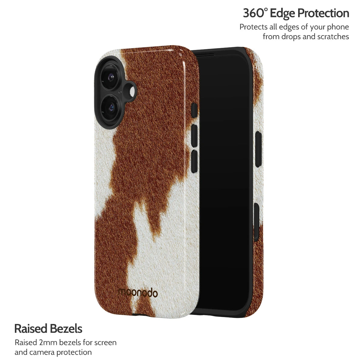 Mocha Moo - iPhone 16 Case
