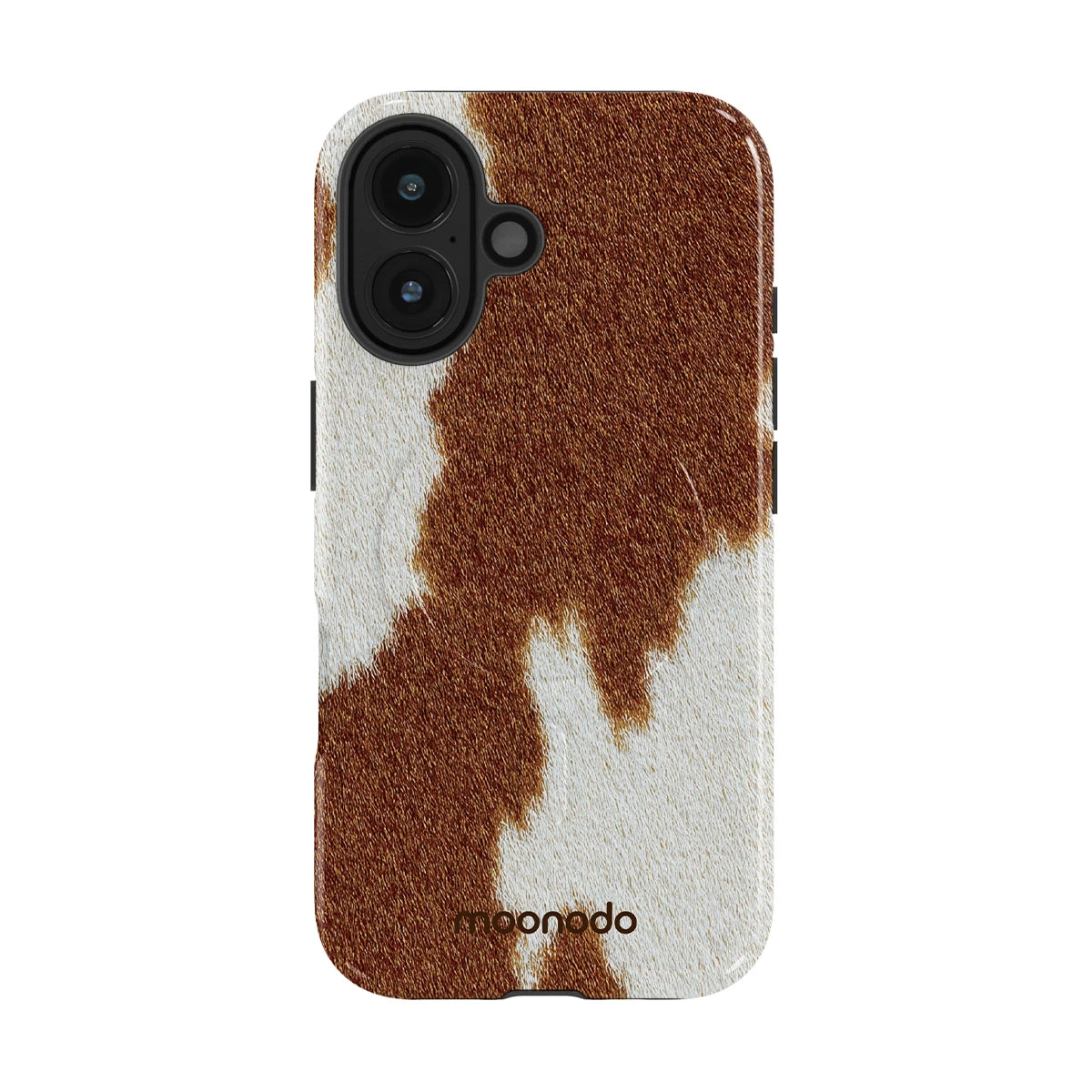 Mocha Moo - iPhone 16 Case