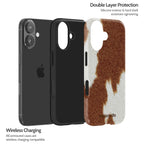 Mocha Moo - iPhone 16 Case