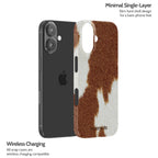 Mocha Moo - iPhone 16 Case