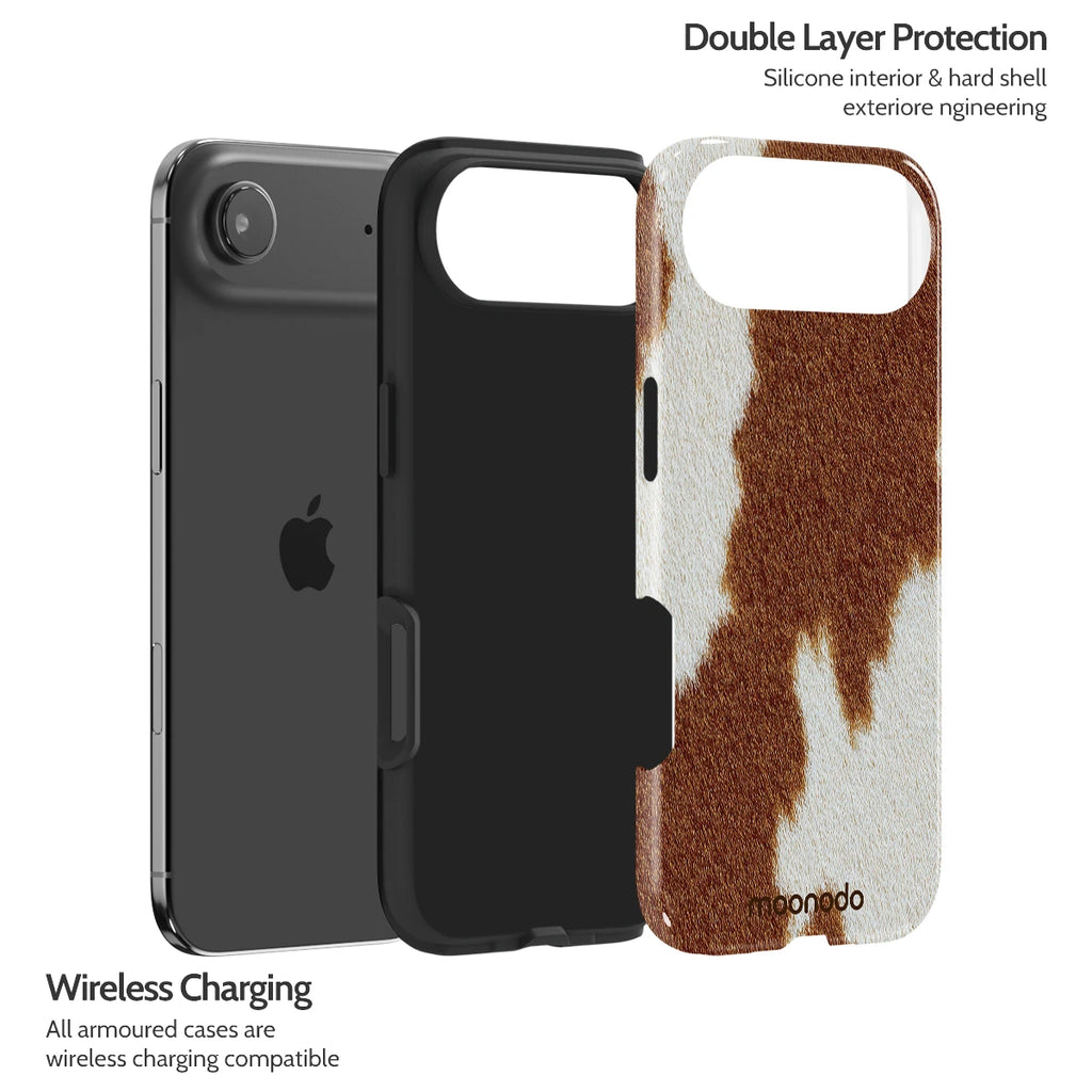 Mocha Moo - iPhone 17 Air Case