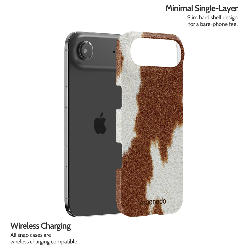 Mocha Moo - iPhone 17 Air Case