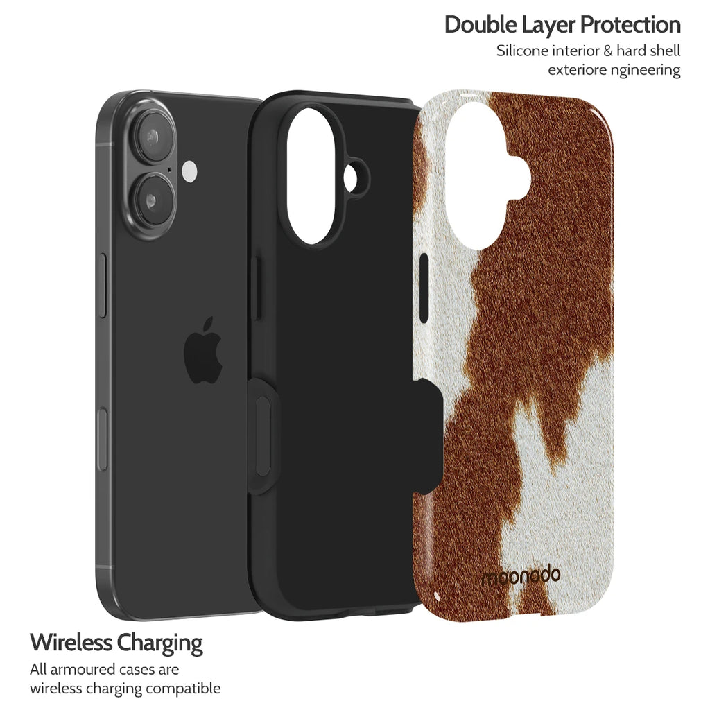 Mocha Moo - iPhone 17 Case