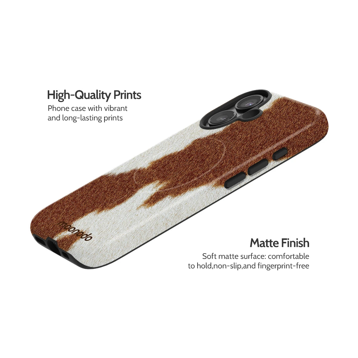 Mocha Moo - iPhone 17 Case