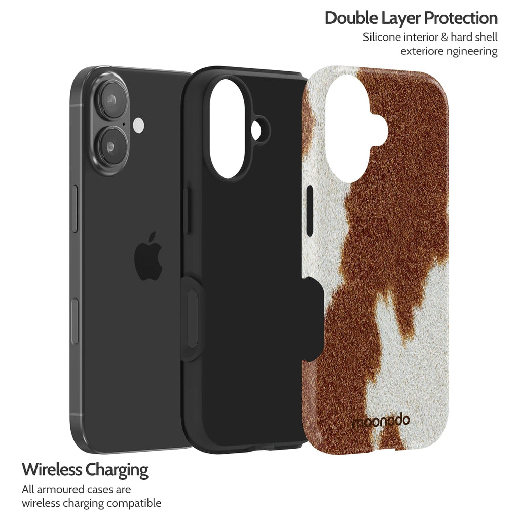 Mocha Moo - iPhone 17 Case
