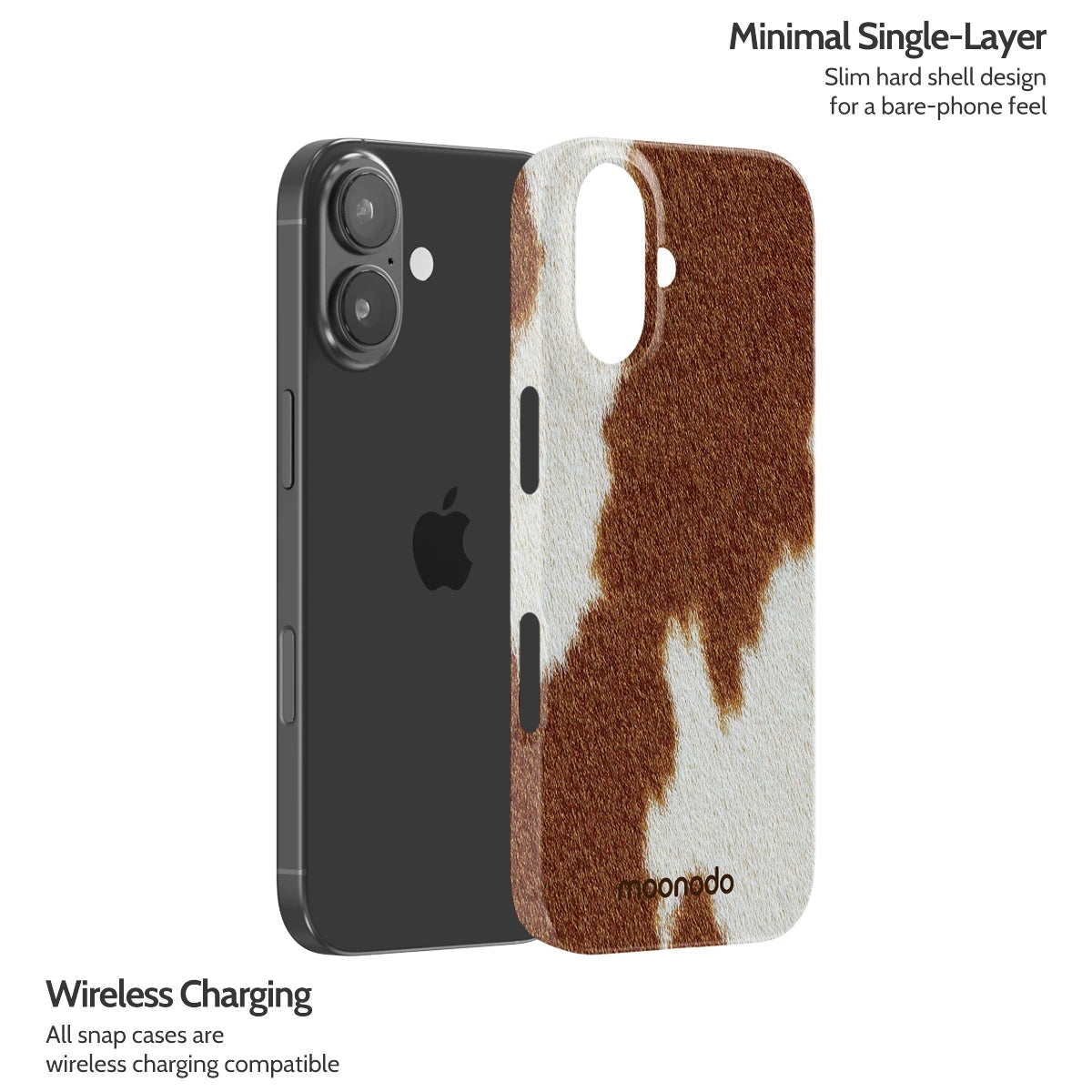 Mocha Moo - iPhone 17 Case