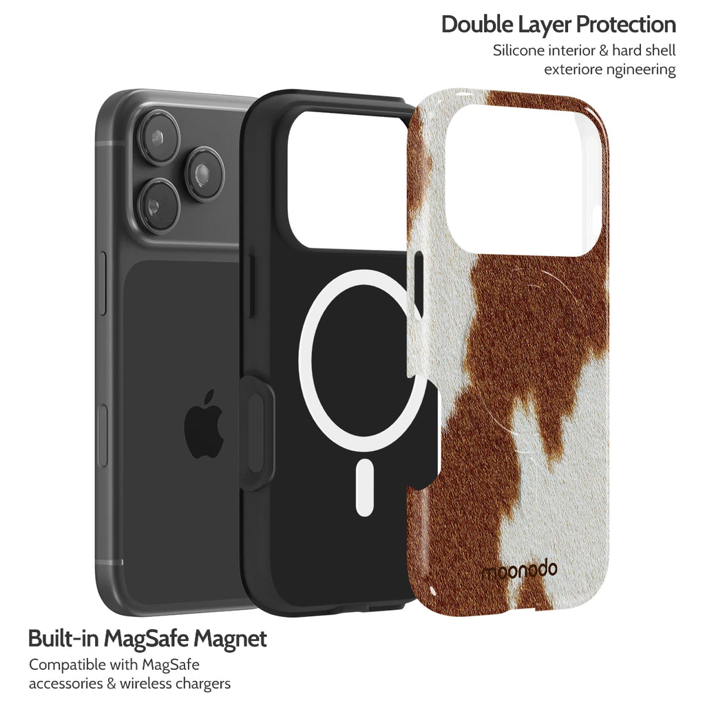 Mocha Moo - iPhone 17 Pro Case