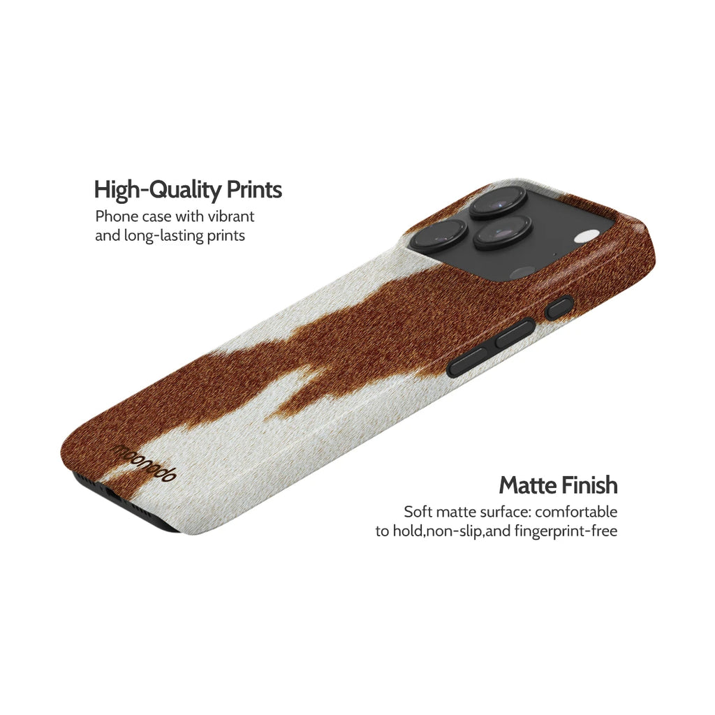 Mocha Moo - iPhone 17 Pro Case