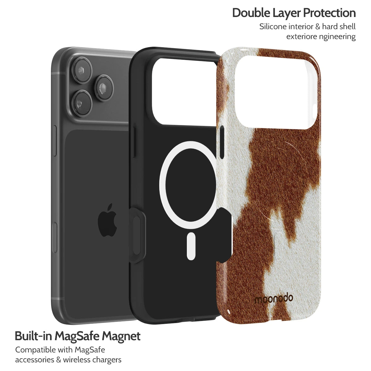 Mocha Moo - iPhone 17 Pro Max Case