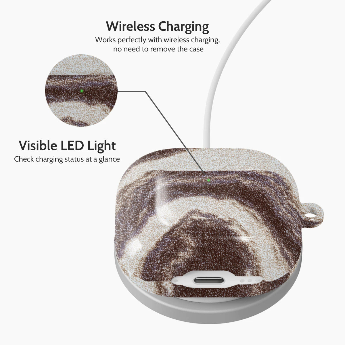 Sandstone Swirl - AirPods 4 Case