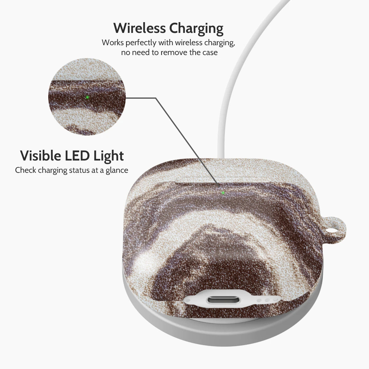 Sandstone Swirl - AirPods 4 Case