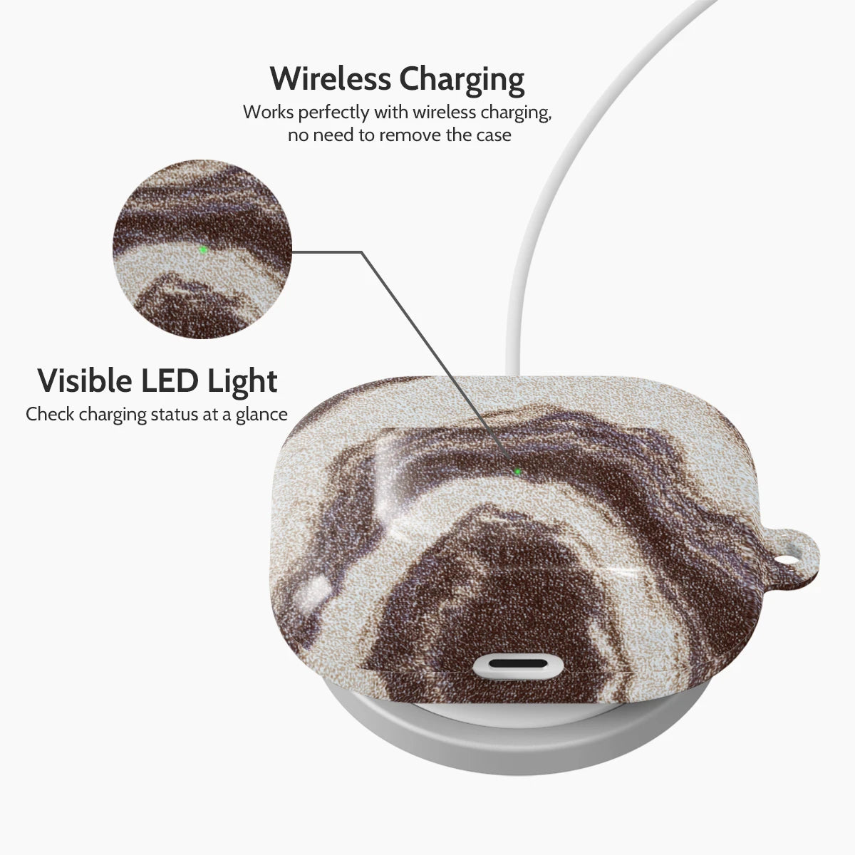 Sandstone Swirl - AirPods Pro 1 Case