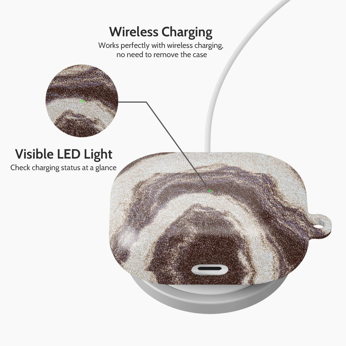 Sandstone Swirl - AirPods Pro 1 Case