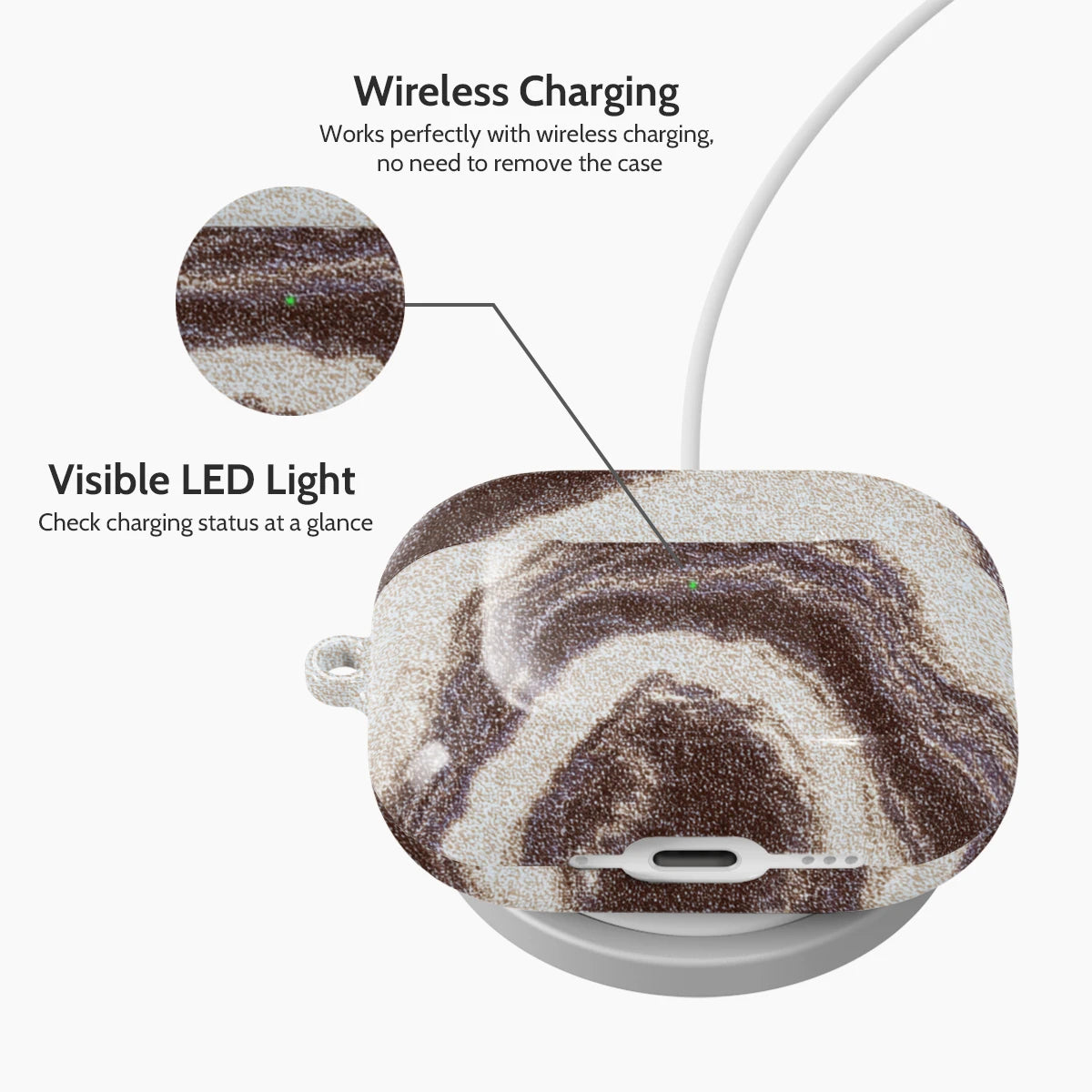 Sandstone Swirl - AirPods Pro 3 Case