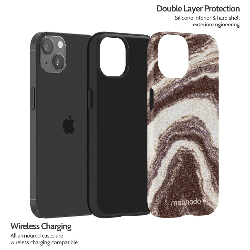 Sandstone Swirl - iPhone 13 Case