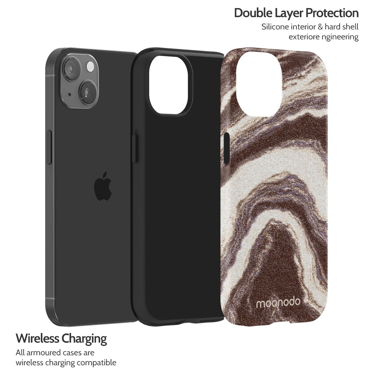Sandstone Swirl - iPhone 13 Case