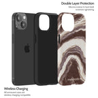 Sandstone Swirl - iPhone 14 Case
