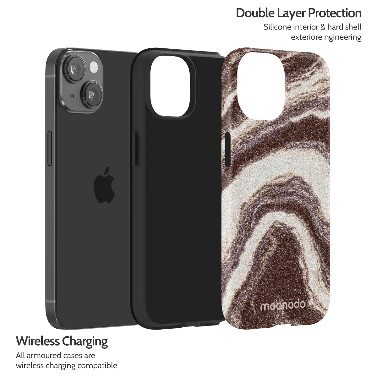 Sandstone Swirl - iPhone 14 Case