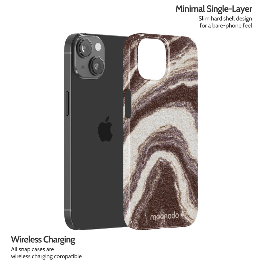 Sandstone Swirl - iPhone 14 Case