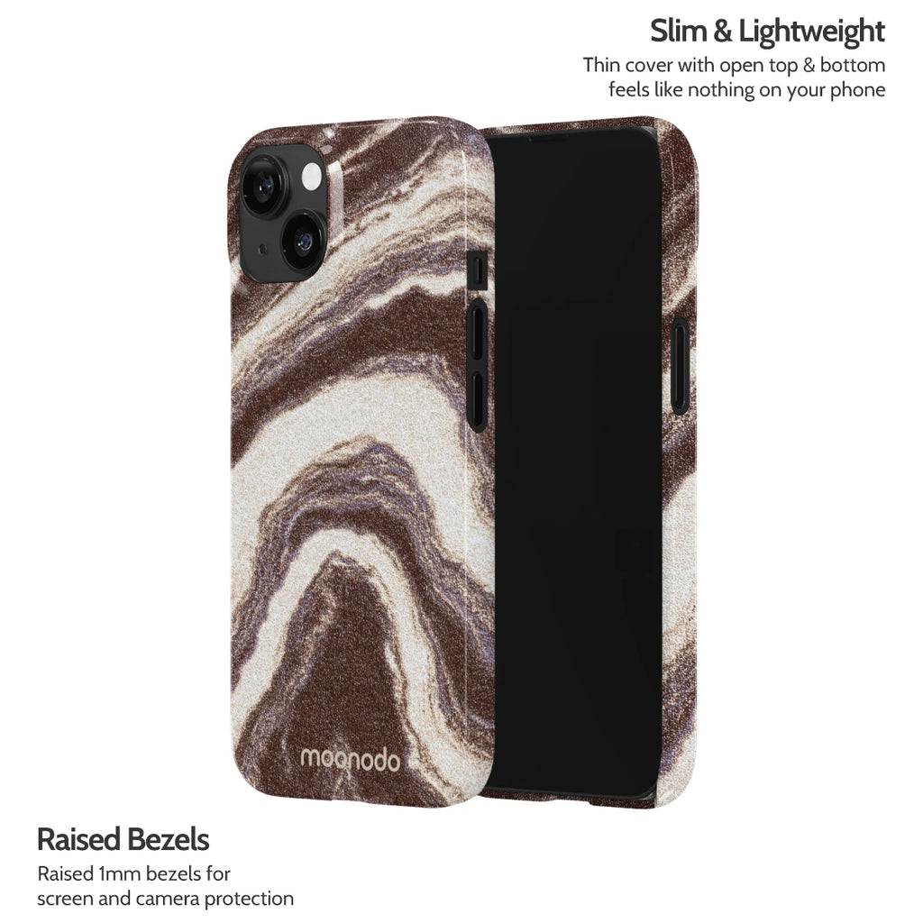 Sandstone Swirl - iPhone 14 Case