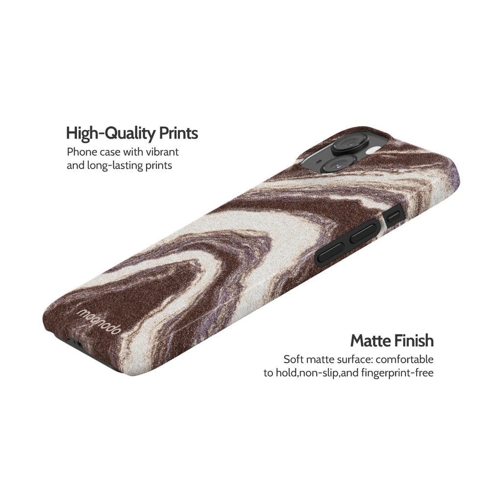 Sandstone Swirl - iPhone 14 Case