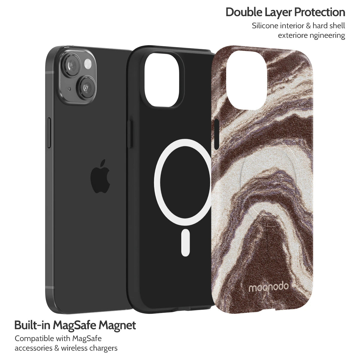 Sandstone Swirl - iPhone 14 Plus Case